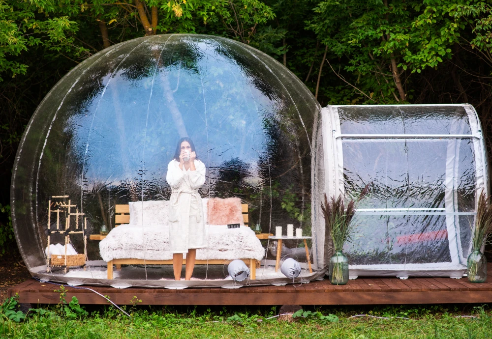 garden igloo bubble tent